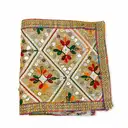 Traditional White Chunri with Gota Border – image 2