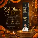 Zed Black 3 in 1 Agarbatti – image 3