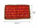 Decorative Chunri for Pooja Deity Mandir Decoration Sequin Buti Work Chunri – image 2