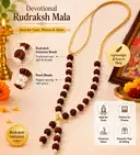 Rudraksha Style Bhakti Shringar Mala  – image 2