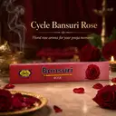 Premium Rose Agarbatti for Daily Pooja & Meditation | Long-Lasting Floral Incense Sticks – image 4