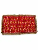 Decorative Chunri for Pooja Deity Mandir Decoration Sequin Buti Work Chunri – image 1