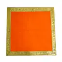 Premium Royal Velvet Orange Pooja Aasan – image 3