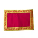 Designer Velvet Pink Pooja Aasan for Deity Kalash – image 3