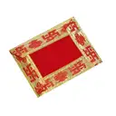 Mini Velvet Red Small Pooja Aasan – image 3