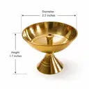 Traditional Brass Deepak for Home Mandir – image 2