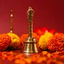 Traditional Brass Pooja Bell Heavy Weight – image 3