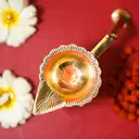 Brass Deepak with Long Handle – image 4