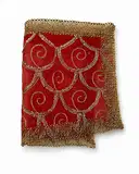 Zari Spiral Work Chunri Decorative Chunri for Pooja Deity Mandir Decoration – image 5