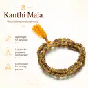 Handmade Raw Tulsi Kanthi Mala for Daily Spiritual Wear – image 5