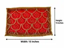 Zari Spiral Work Chunri Decorative Chunri for Pooja Deity Mandir Decoration – image 2