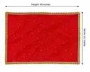 Red Net Mata Chunri for Mandir Pooja – image 2