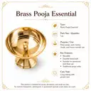 Traditional Brass Deepam for Home Temple – image 2