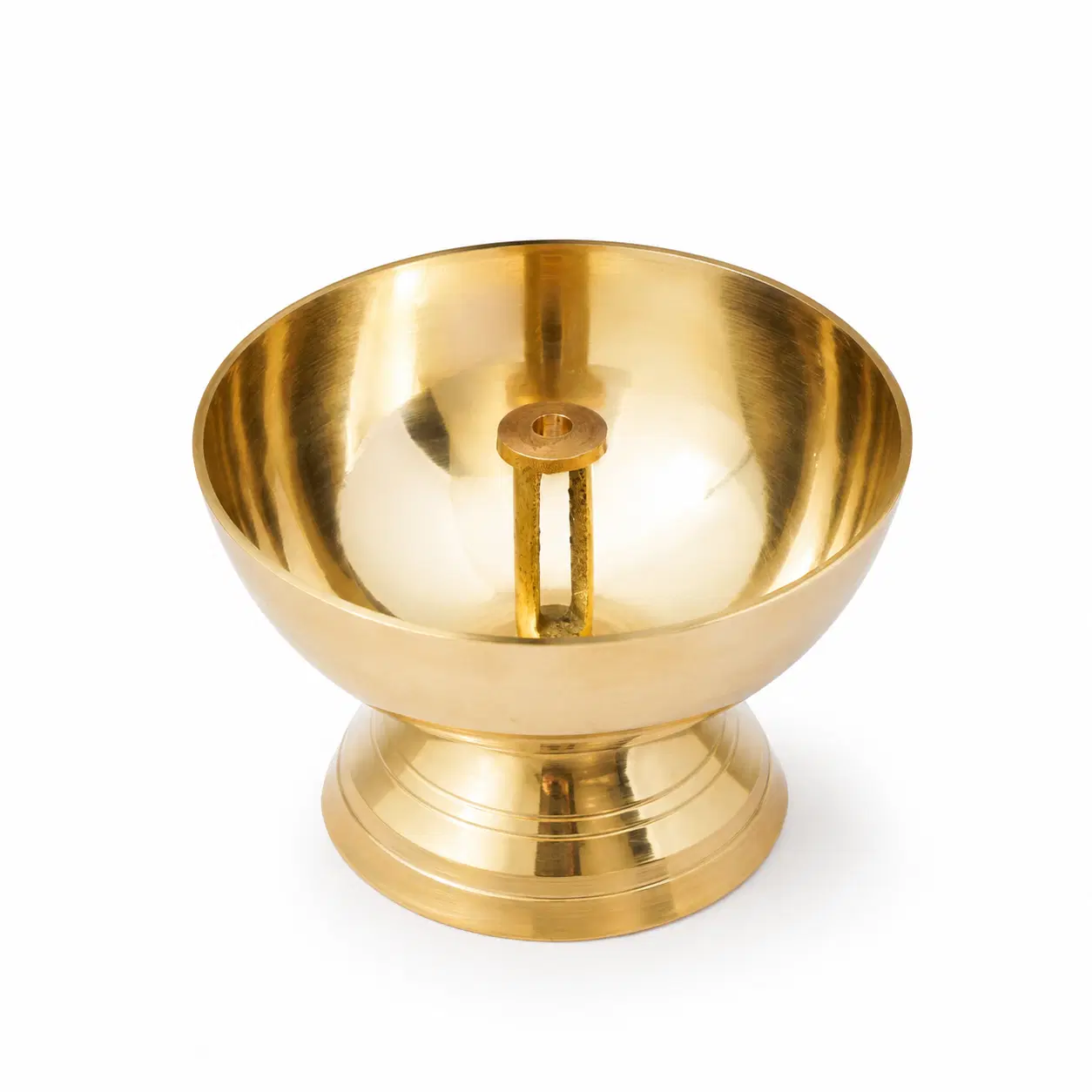 Brass Deepak for Mandir Setup