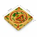 Elegant Meenakari Wooden Pooja Chowki – image 2