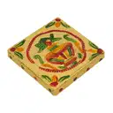 Elegant Meenakari Wooden Pooja Chowki – image 3