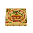 Elegant Meenakari Wooden Pooja Chowki – image 4