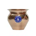 Pure Copper Pooja Kalash for Mandir Ritual Use – image 1
