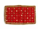 Designer Red Mata Chunri with Zari Work – image 3