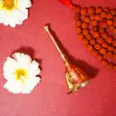 Brass Pooja Bell – image 1