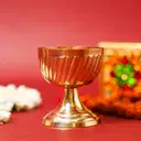 Premium Brass Diya with Stand for Home Mandir – image 3