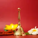 Meenakari Brass Pooja Bell – image 4