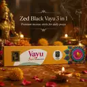 Zed Black Vayu Agarbatti | Premium Incense Sticks for Daily Pooja & Home Fragrance – image 1