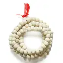 White Chandan Kanthi Mala for Spiritual Wear – image 1