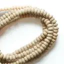 White Chandan Kanthi Mala (Small Size Beads) – image 7