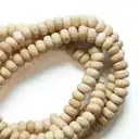 White Chandan Kanthi Mala (Small Size Beads) – image 6