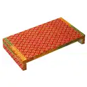 Elegant Rectangular Pooja Chowki Mandir Patra – image 3