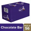 Cadbury Dairy Milk Chocolate Bar, 12 Grams (Pack of 56) – image 1