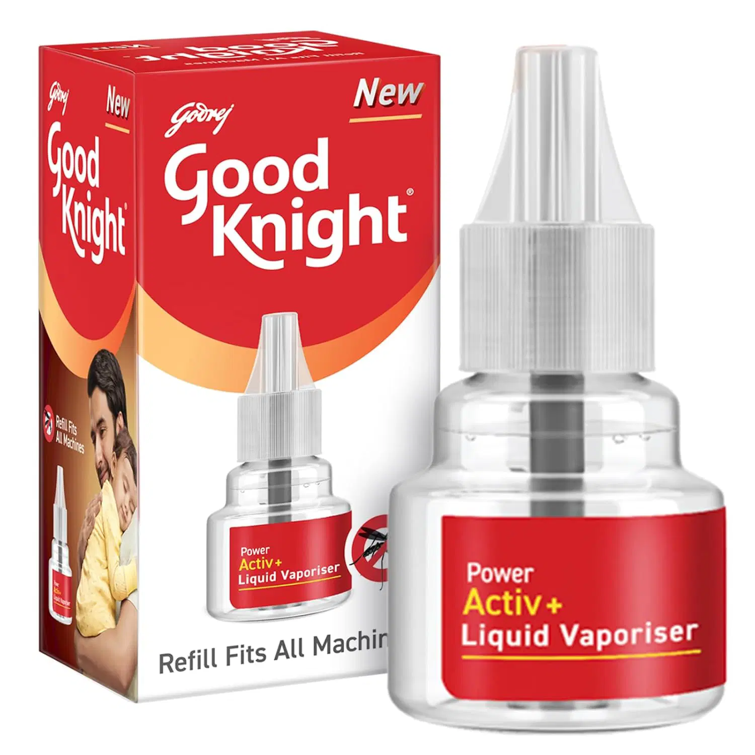 Good knight Power Activ+ Liquid Vaporiser – Pack of 1 (45ml)