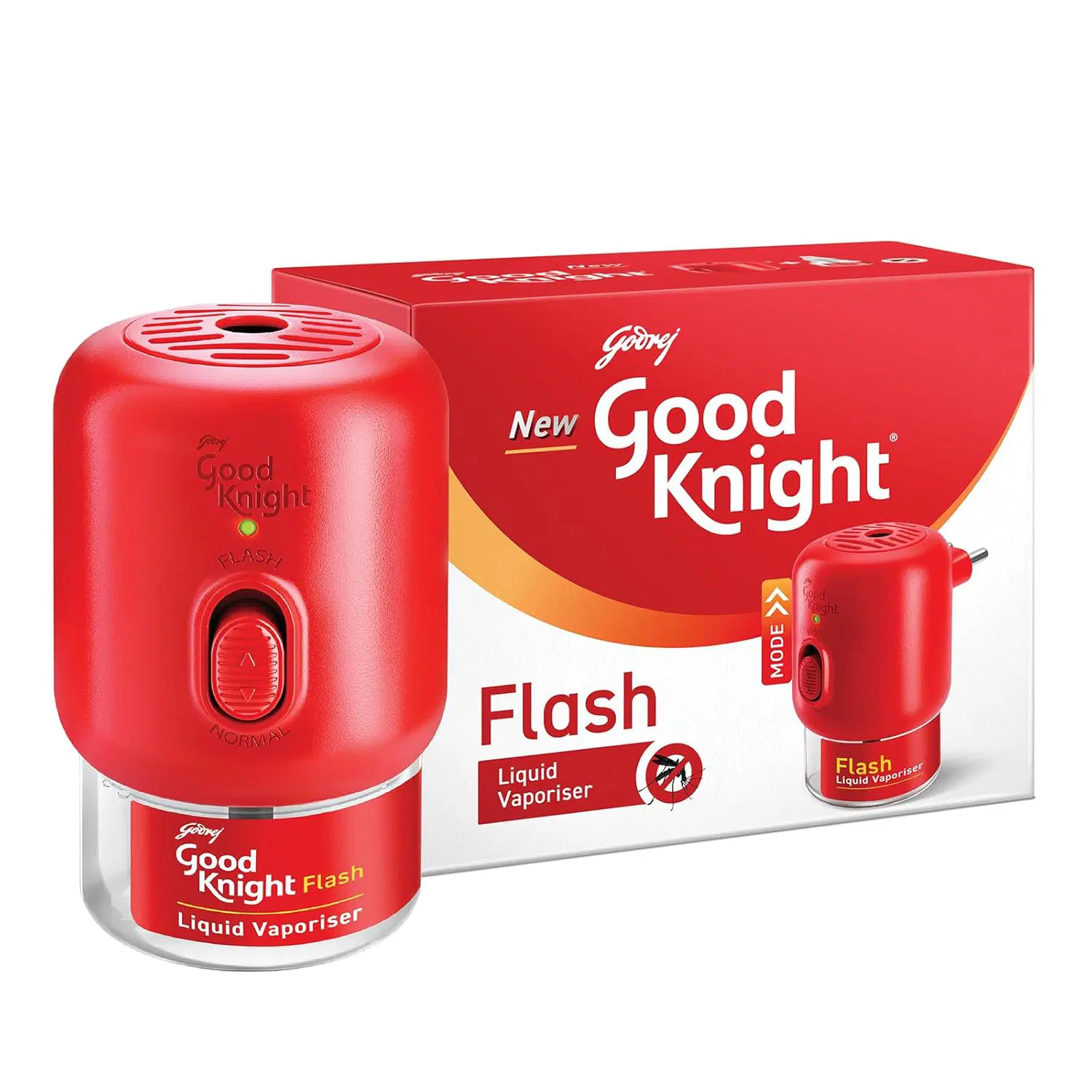 Good Knight Flash Liquid Vaporiser Combo Pack | Machine + Refill 