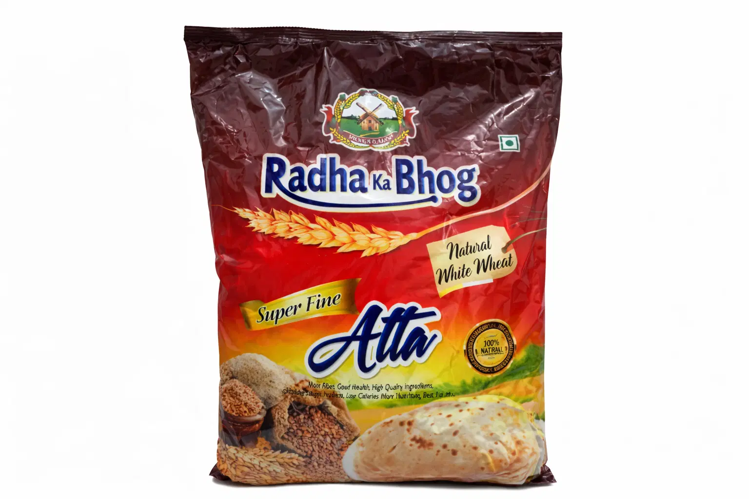 Radha Ka Bhog White Aata | Superfine Aata