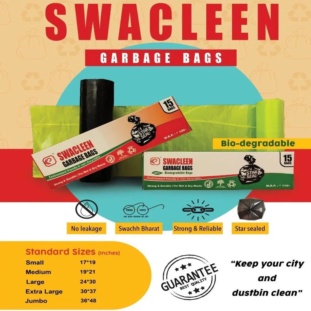 Swacleen Garbage Bags Biodegradables Bags 