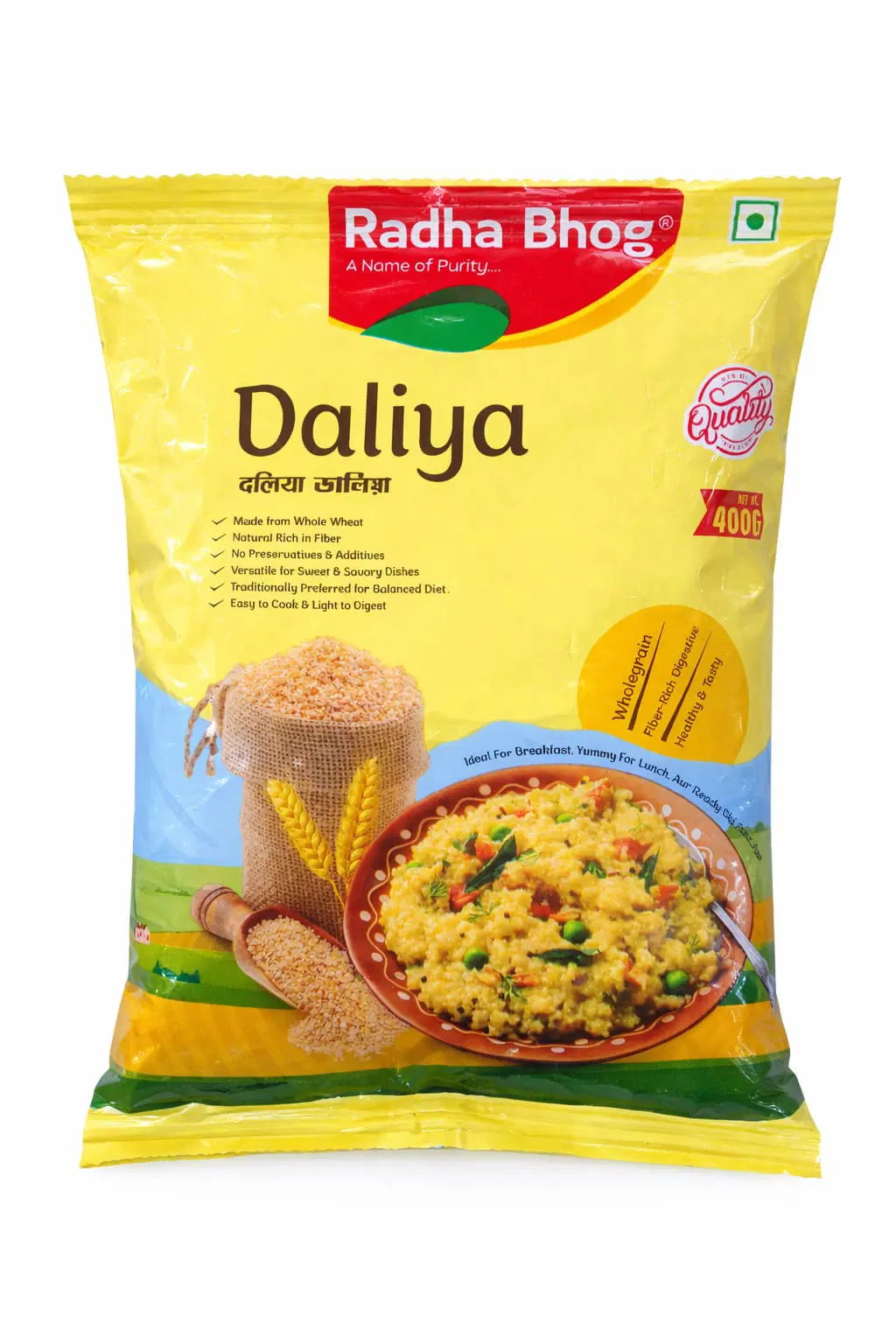 Radha Ka Bhog Dalia | Broken Wheat