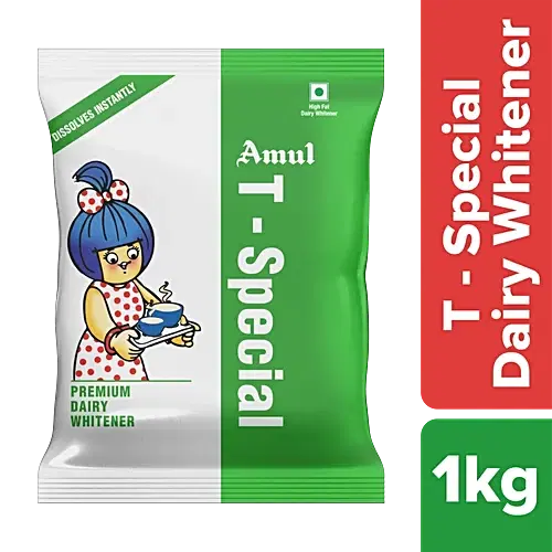 Amul 'T-Special' Premium Dairy Whitener, 1 kg Pouch