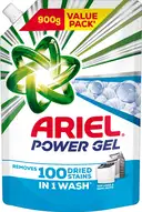 Ariel Power Gel Top Load Removes 100 Stains in 1 Wash Fresh Liquid Detergent (900 g) – image 1