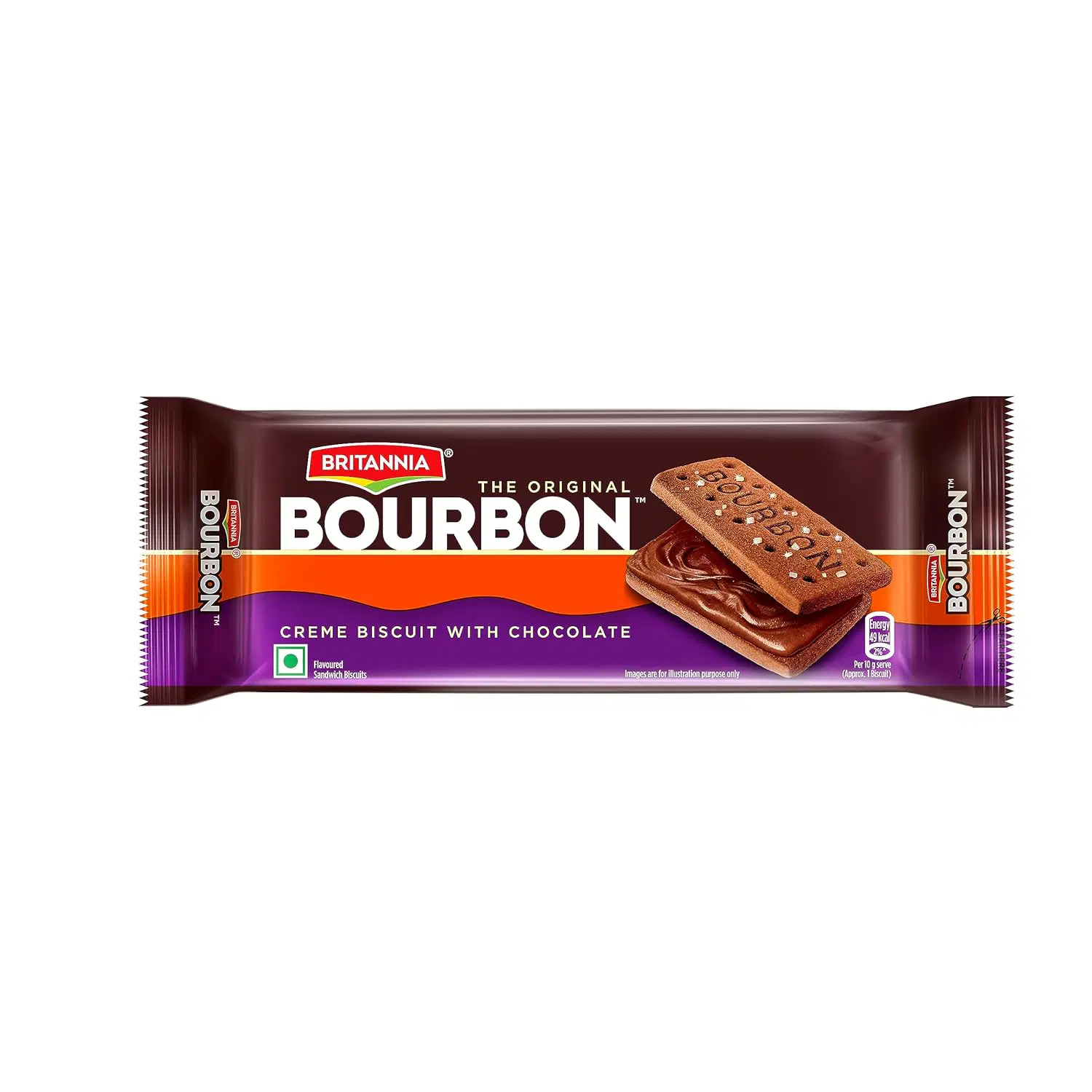 Britannia Bourbon Biscuits, 150gm