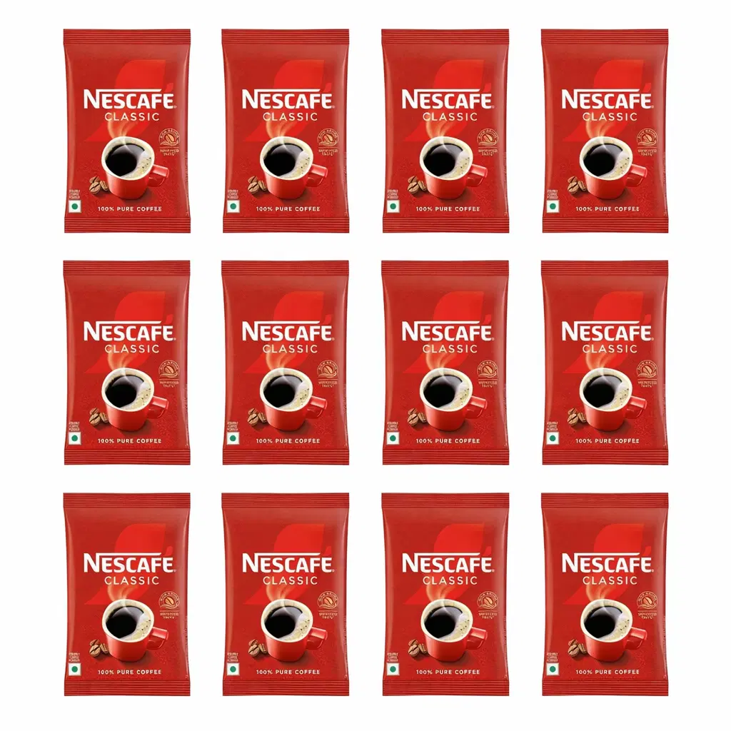 Nescafe Classic Coffee Pouch, 7.5gm*12pc
