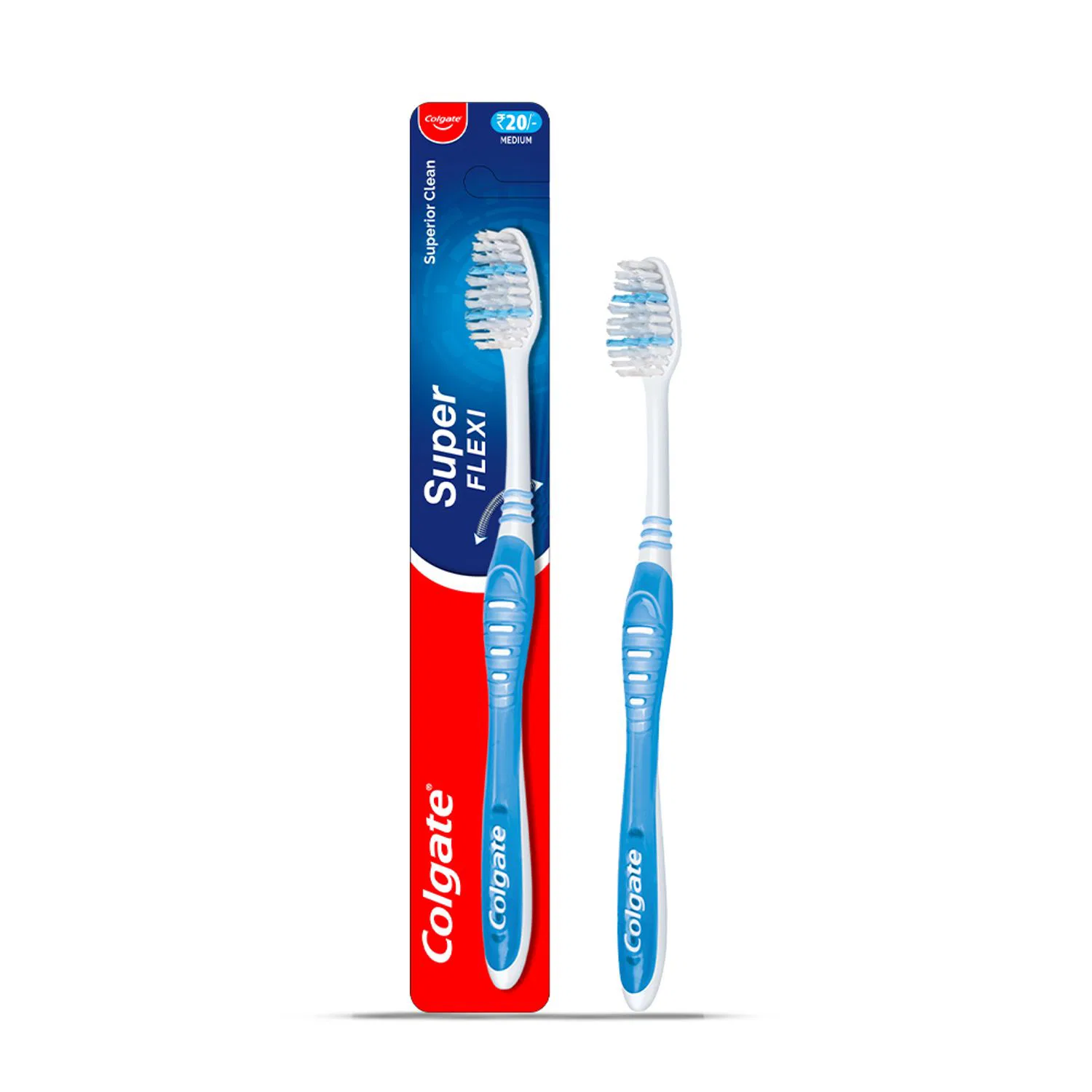 Colgate Super Flexi Flexineck For Easy Reach Medium Toothbrush