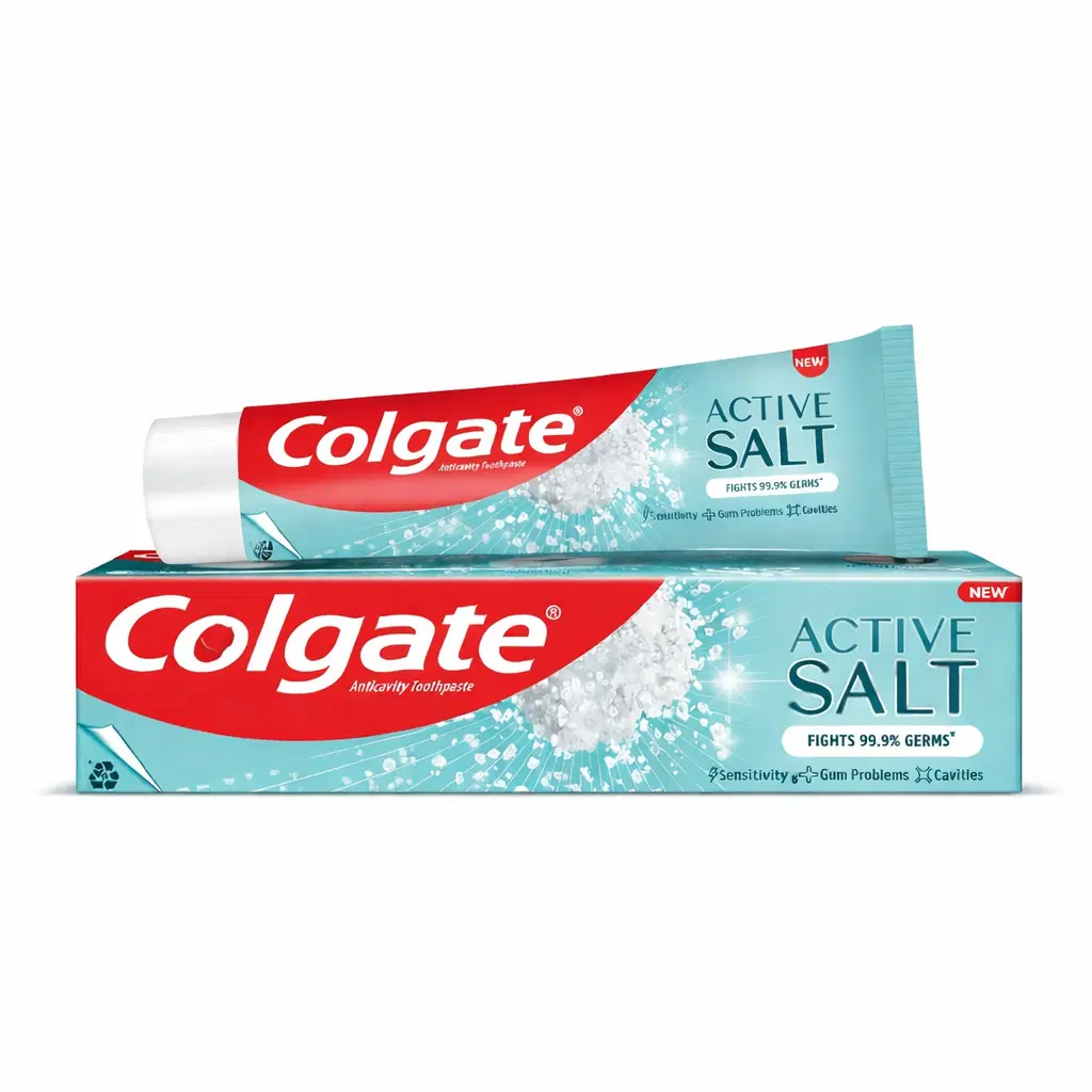 Colgate Active Salt Toothpaste, Germ Fighting Gum Care Toothpaste