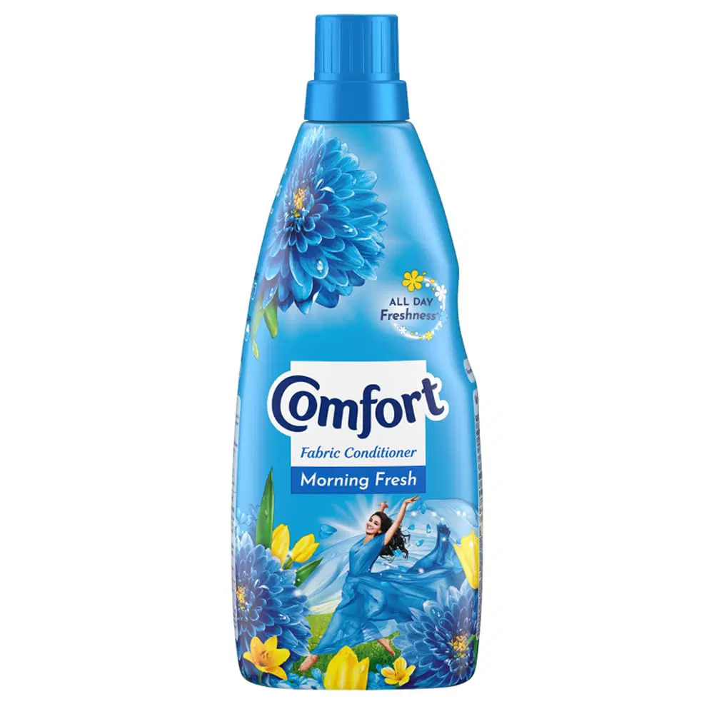 Comfort Morning Fresh Fabric Conditioner | After Wash Liquid Fabric Softener - For Softness | Shine & Long Lasting Freshness