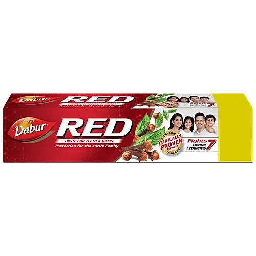 Dabur Red Paste - India's No.1 Ayurvedic Paste, Plaque Removal, Toothache