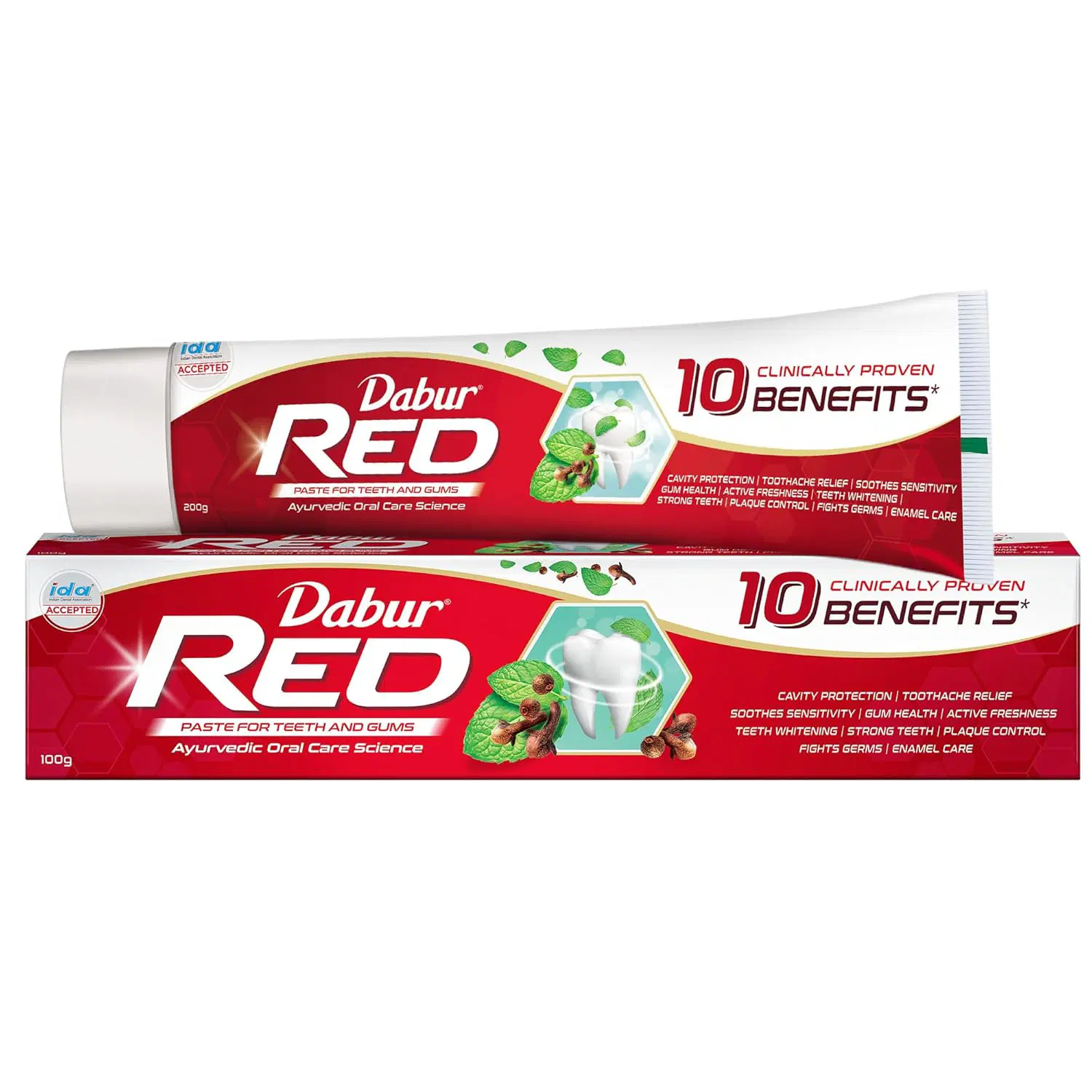 Dabur Red Paste - India's No.1 Ayurvedic Paste, Plaque Removal, Toothache