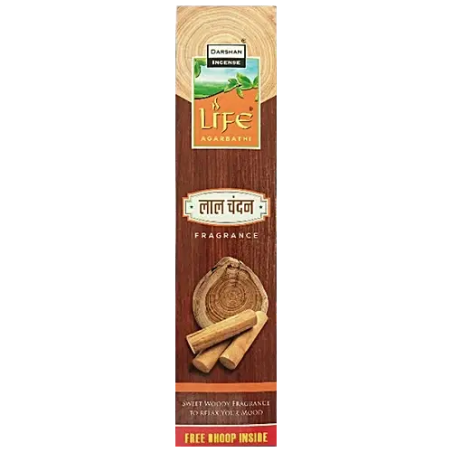 Darshan Red Sandal Agarbathi | Incense Sticks | Dhup