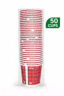 Disposable Paper Tea & Coffee Cups | 150ml – 50 Pieces Pack – image 1