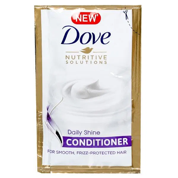  Dove Daily Shine Therapy Conditioner Sachet, Pack of 16