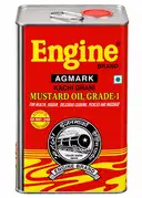 Engine Kachi Ghani Mustard Oil TIN , 15 Litre – image 1